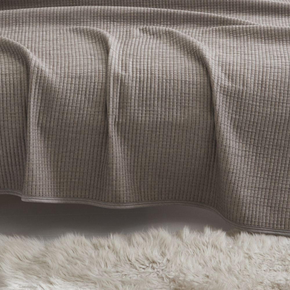 Pure Earth Linen Cotton Blanket ( Made From 100% Organic Cotton )