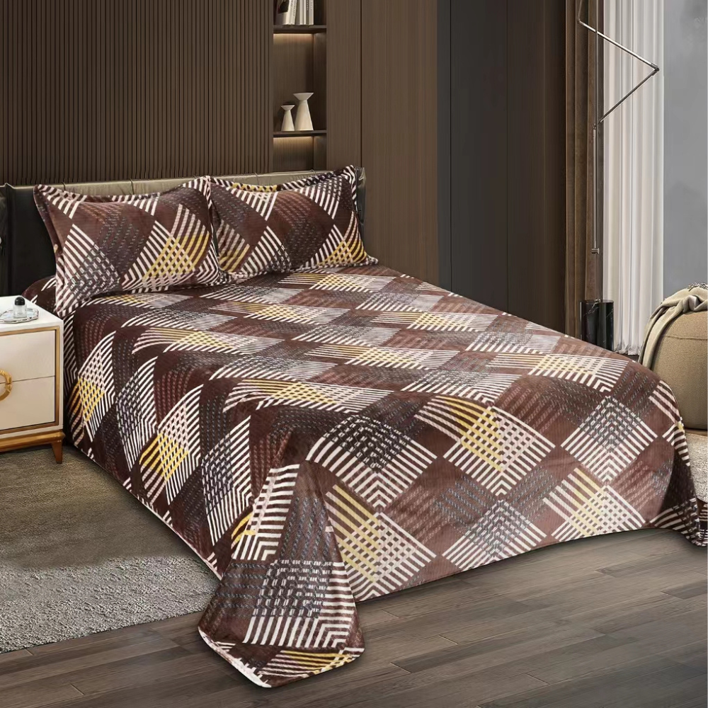 Islington Winter Collection By Linsdon ( Warm Bedsheets & Quilt )