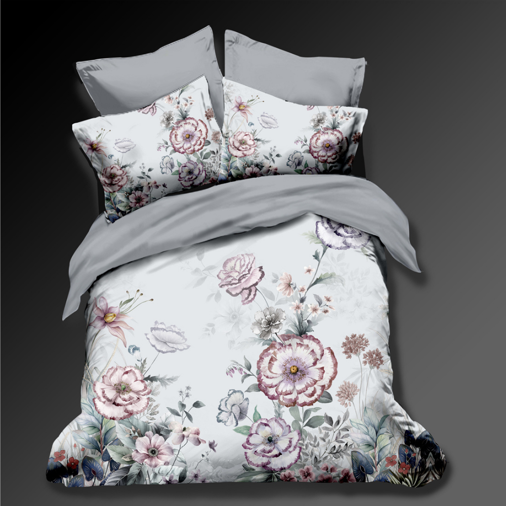 385 TC Digital Print Bedsheet Set (New Technology Digital Printing)