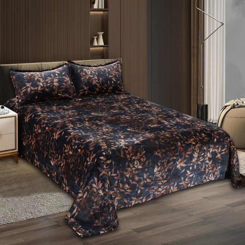 Islington Winter Collection By Linsdon ( Warm Bedsheets & Quilt )