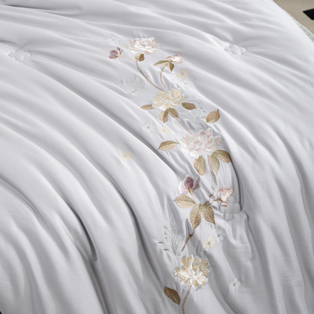 Fleur Winter Tencel Quilt ( Made From Natural Tencel wood Pulp )