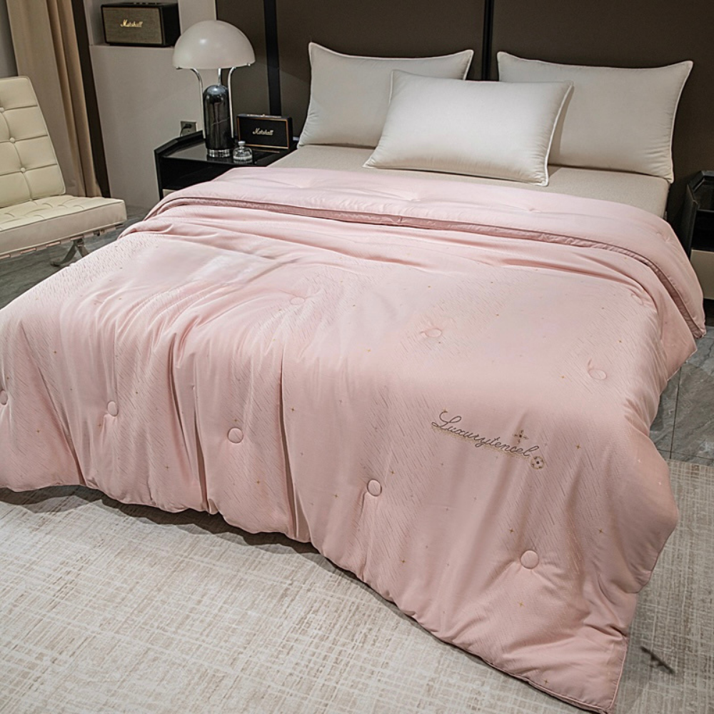 Luxury Jackard Winter Tencel Quilt ( Made From Natural Tencel wood Pulp )