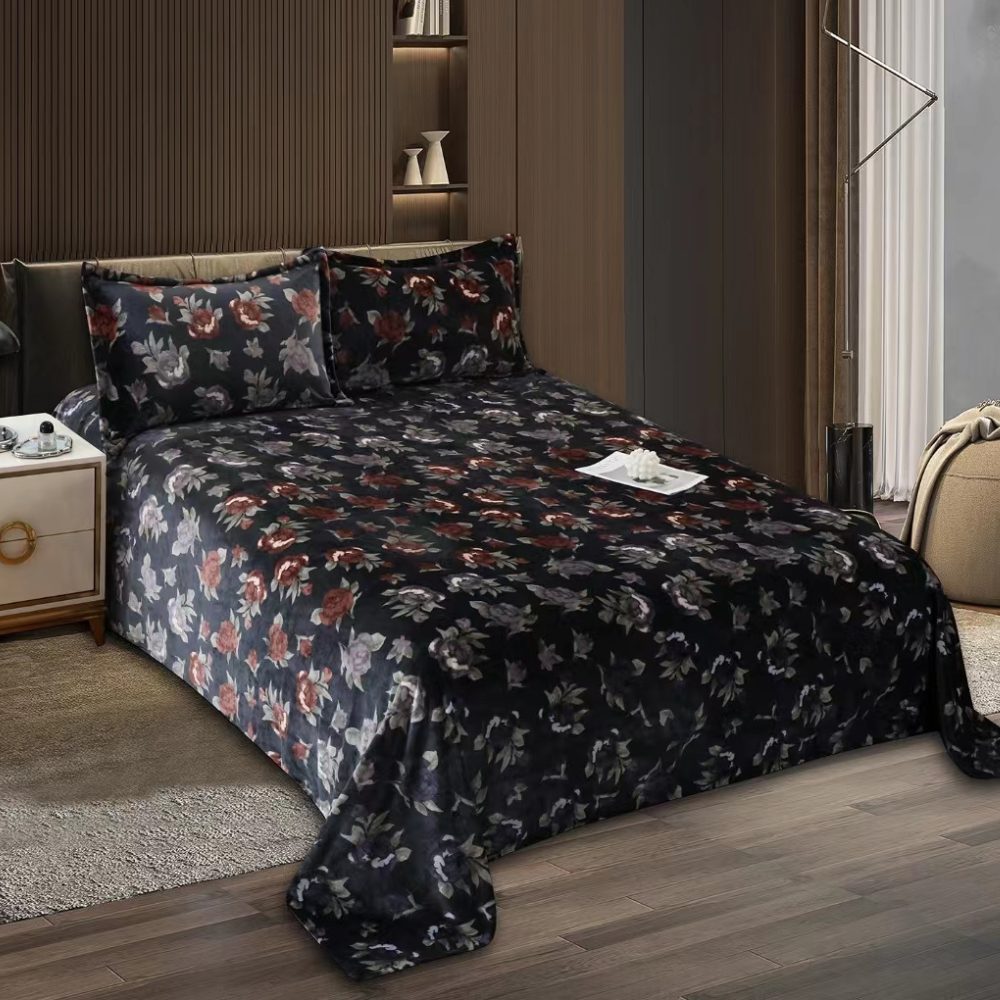 Islington Winter Collection By Linsdon ( Warm Bedsheets & Quilt )