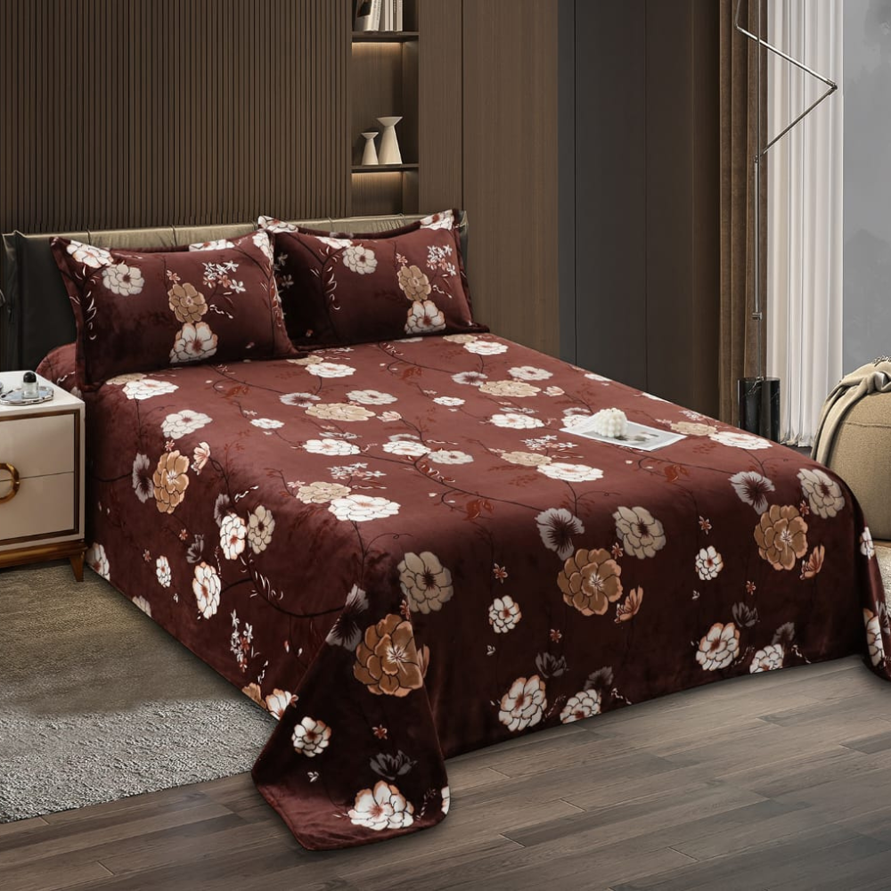 Islington Winter Collection By Linsdon ( Warm Bedsheets & Quilt )